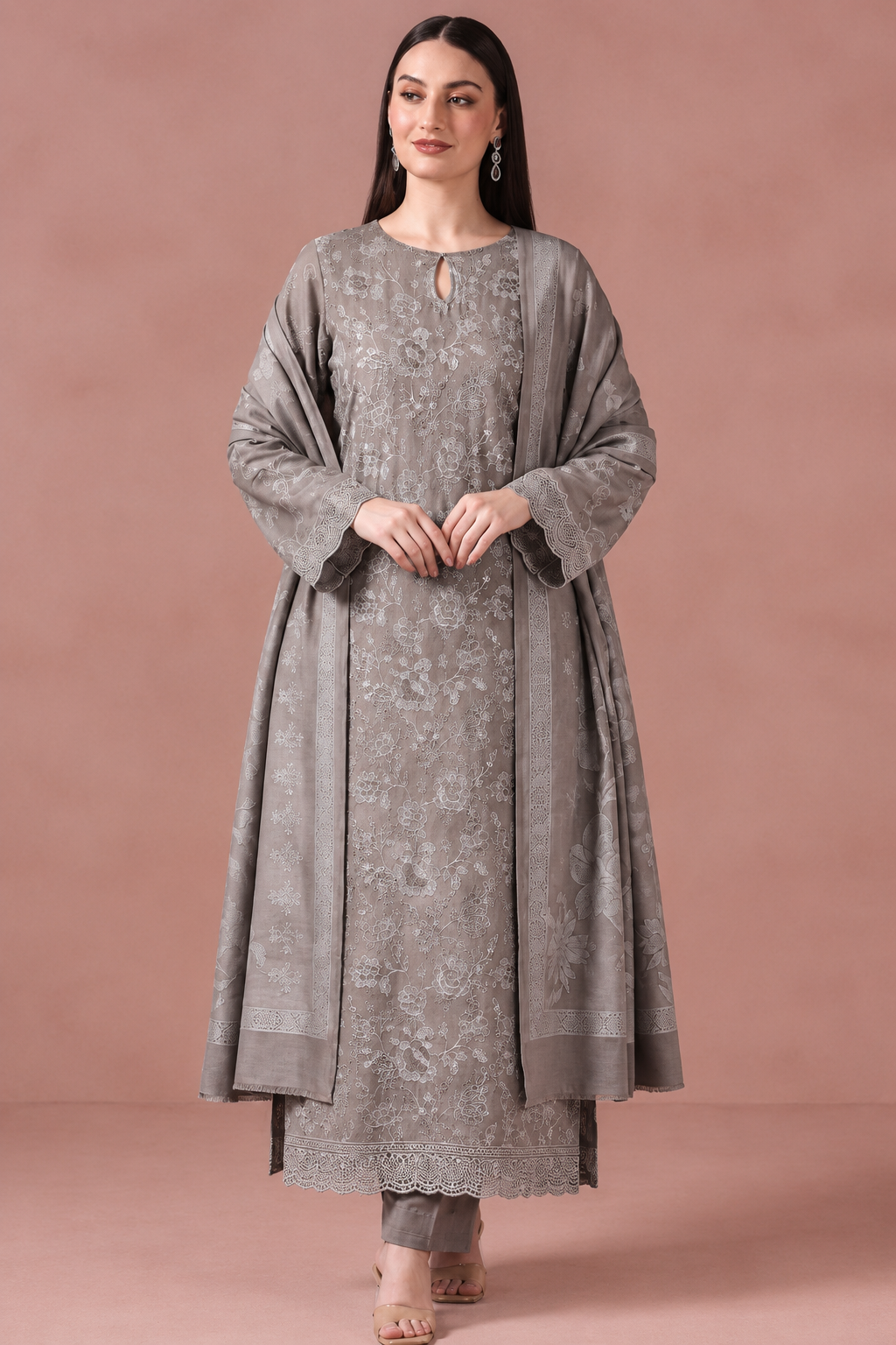 ALIZEH by Sobia Waseem – VOL-3194 | Premium Winter 3-Piece Suit