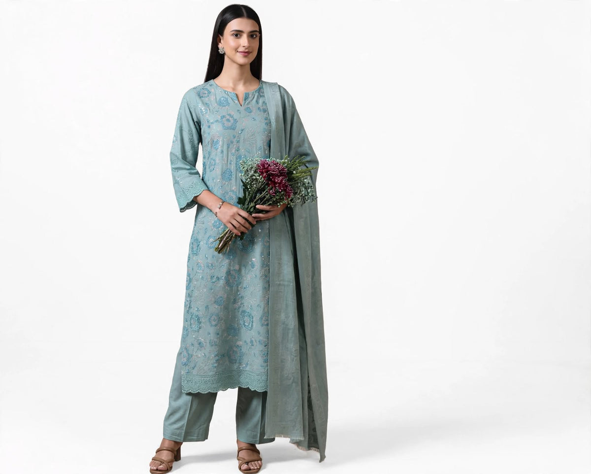 ALIZEH BY SOBIA WASEEM - VOL 3194 | D-02 Mint